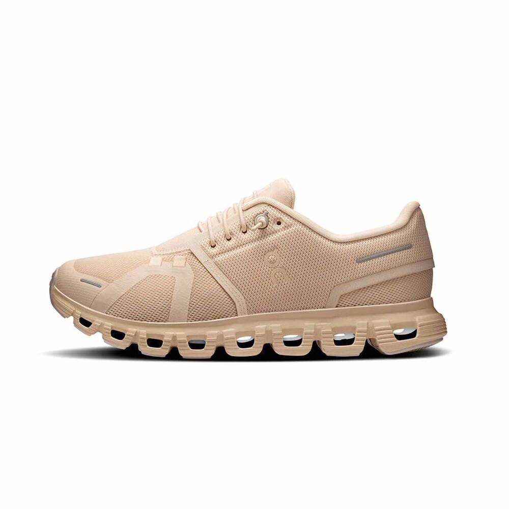 NEW ON women's cloud 6 running shoes in sand | sand